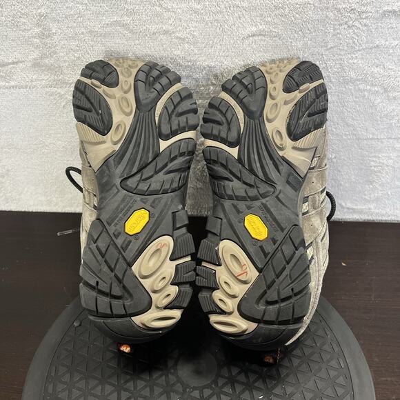Merrell Men's Size 8 Moab 2 Mother Of All Boots Waterproof Hiking Shoes Brown - Picture 10 of 10